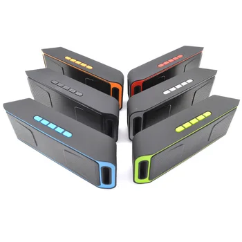 

Portable Bluetooth 4.0 Wireless Speaker TF USB FM Radio Dual Bass Sound Subwoofer Speakers 8899