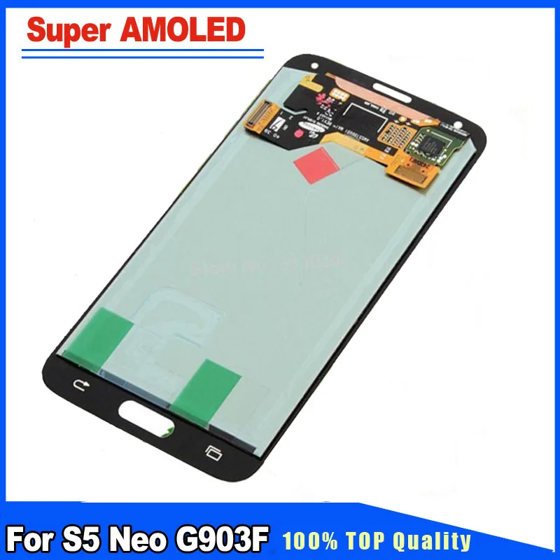 

Super AMOLED Quality Black/Silver/Gold Color LCD Display+Touch Screen Digitizer Full Assembly For Samsung Galaxy S5 Neo G903F