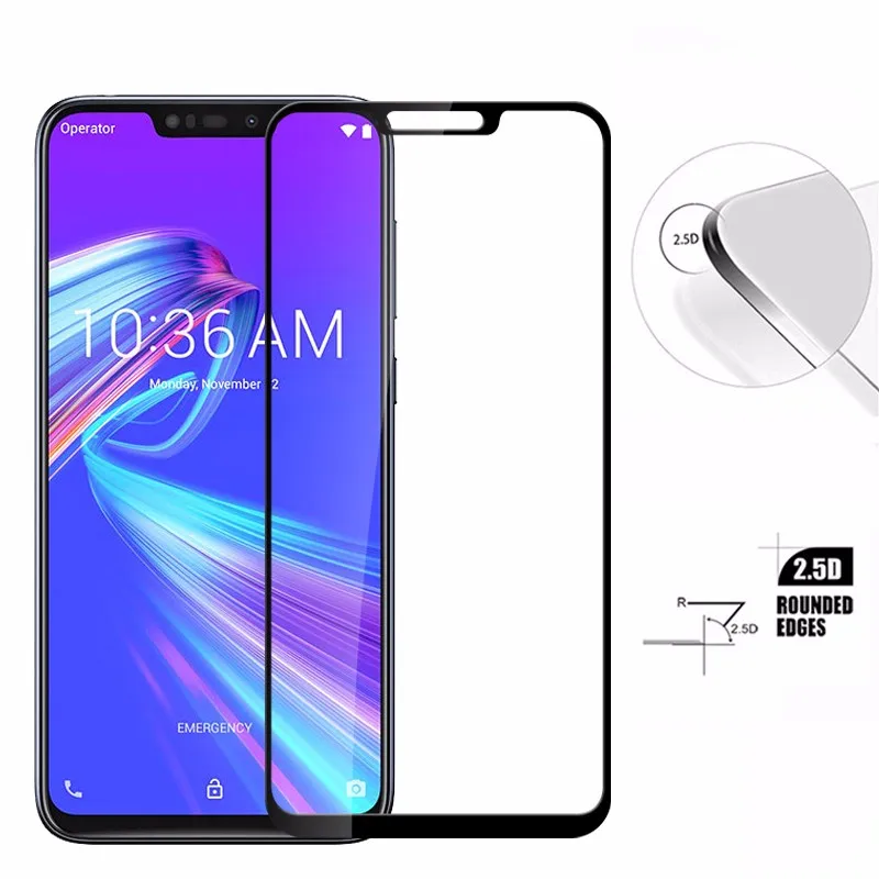 Защитное стекло Max m2 pro ZB633kl пленка из закаленного стекла для Asus Zenfone Pro M2 ZB631KL m2pro m 2