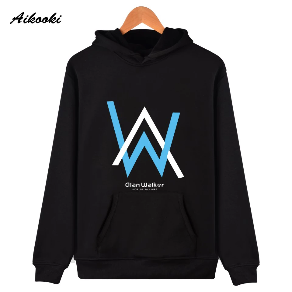 Aikooki Alan Walker электронная музыка толстовки Толстовка мужской пуловер хип хоп с