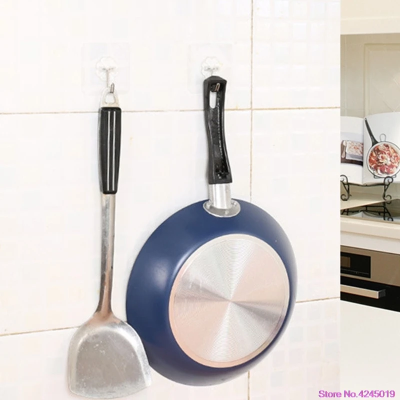 Новые 8 шт. четырехлистные самоклеющиеся крючки водонепроницаемые настенные для ванной комнаты и кухни