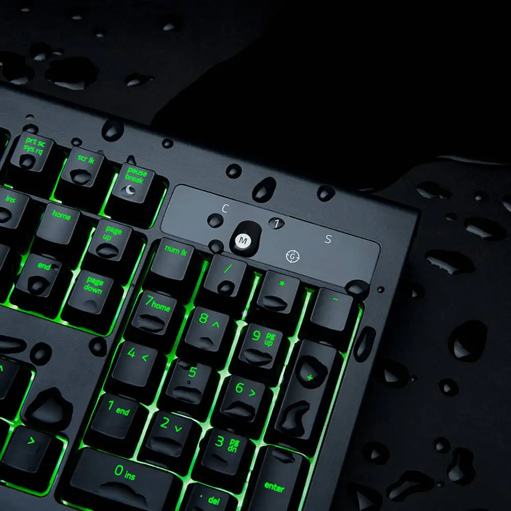 Razer Blackwidow Ultimate Водонепроницаемая Механическая с подсветкой игровая клавиатура