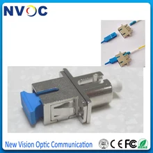 5 шт./лот, SC-LC SM SX металлические волоконно-оптические гибридные адаптеры, SC-LC Одномодовый симплексный волоконно-оптический соединитель
