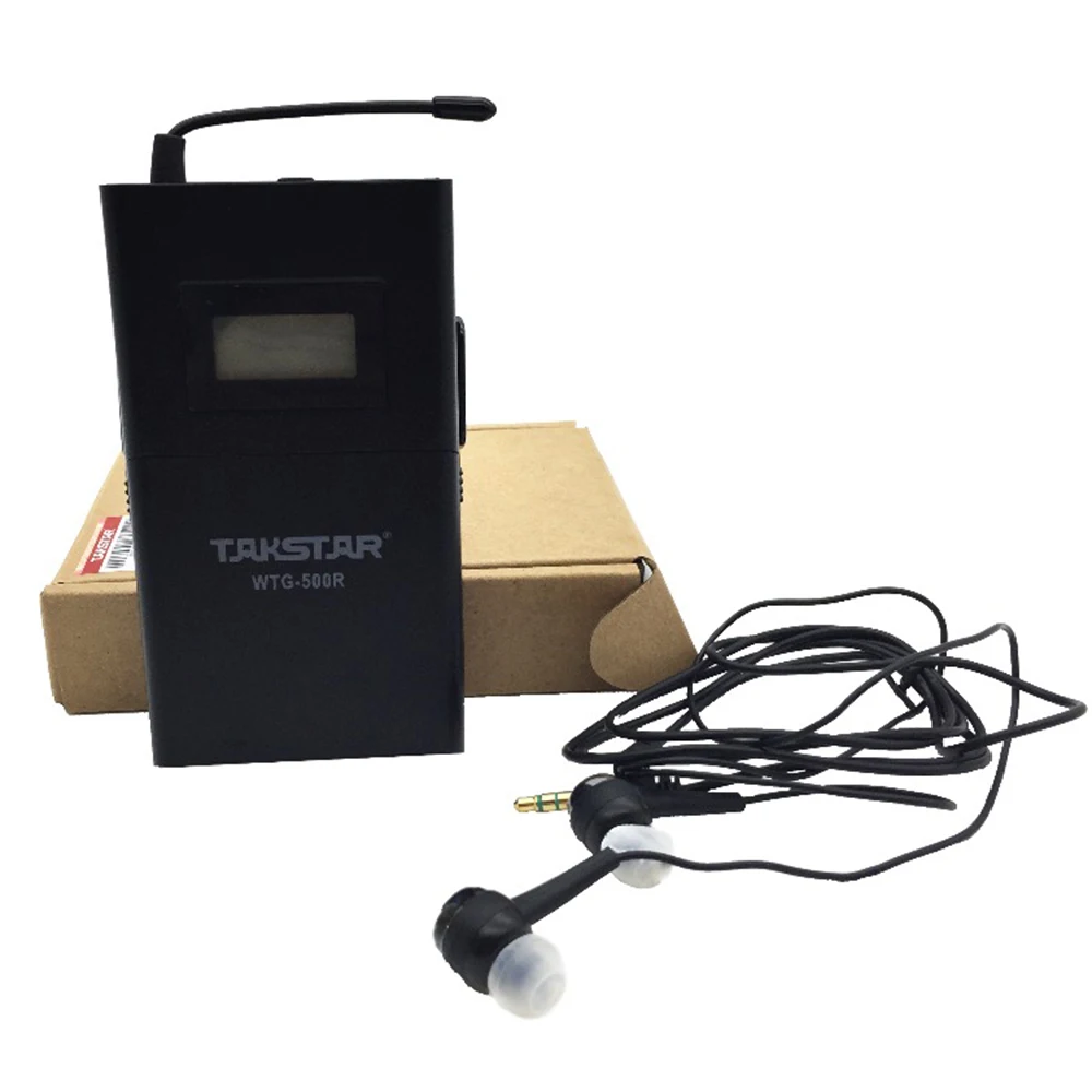 

TAKSTAR WTG-500R single receiving Professional Wireless tour guide system receiver only + in ear earphone