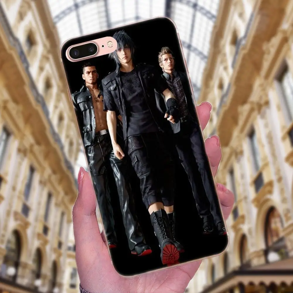 Финальная фантазия Xv Ffxv привлекательный для Sony Xperia Z Z1 Z2 Z3 Z4 Z5 compact Mini M2 M4 M5 T3 E3 E5 XA XA1