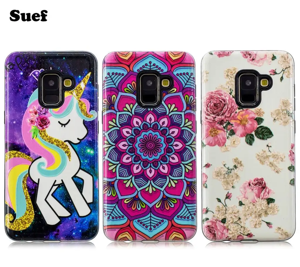 

Coque SM-A605F/DS Double Protect Case For Samsung Galaxy Jean Cover Samsung A6 A6+ 2018 Phone Shell Samsung SM-A605K Phone Case