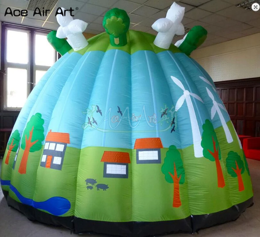 Pop Up Green Pod tours the local community and the University of Bedfordshire campuses_
