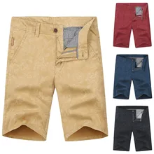 Новые шорты Для мужчин модные Повседневное хлопок карман для печати на открытом воздухе Рабочая брюк грузовой короткие штаны Костюмы Spodenki шорты мужские