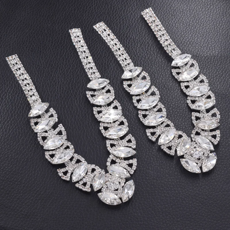 Rhinestone sewing shoes appliques (1)