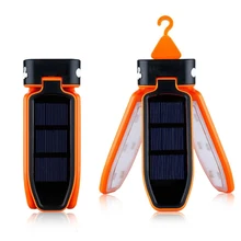 Hi-Lumix открытый кемпинг Солнечный светодиодный ночной кемпинг водонепроницаемый IP67 складной аварийный свет палатки