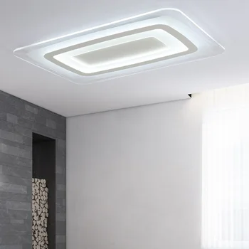 Rectangular & Square Acrylic LED Ceiling Lights Living room bedroom study restaurant aisle ceiling lamps Lighting fixture Rectangular & Square Acrylic LED Ceiling Lights Living room bedroom study restaurant aisle ceiling lamps Lighting fixture