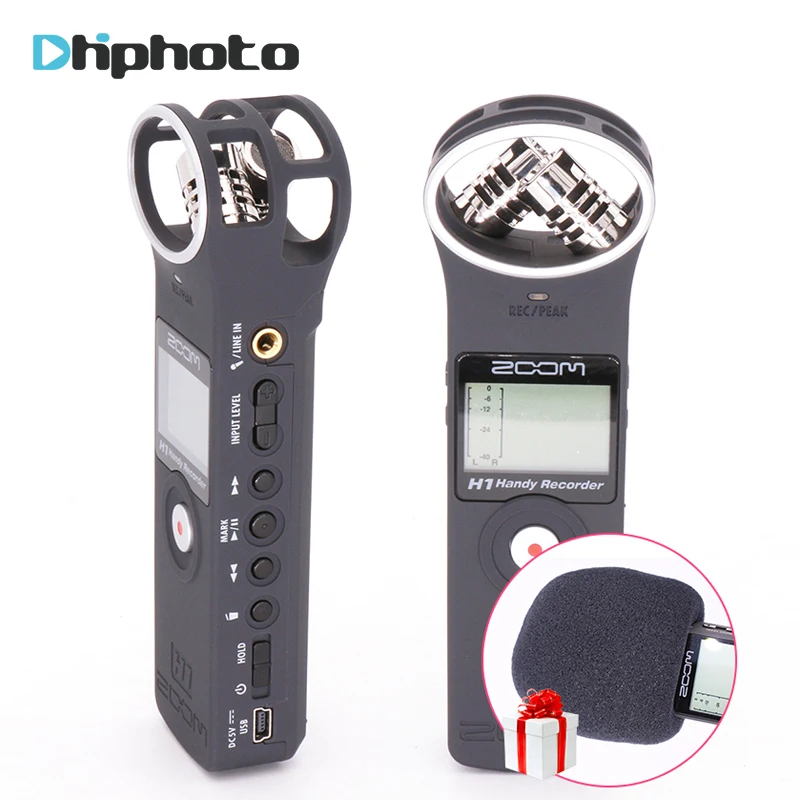 Zoom H1 Handy Portable Digital Recorder Pocket Stereo Interview