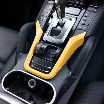 

Chrome ABS Shift Gear Stick Panel Frame Trim Cover for Porsche Cayenne 11-16
