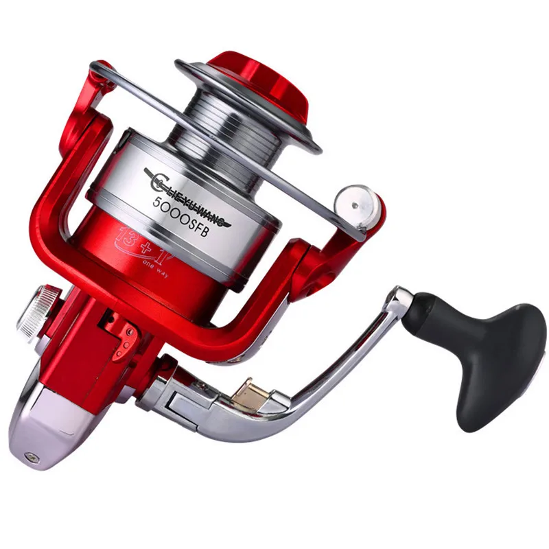 Fishing Reel Fishing Spinning Reel 5.5:1 4.7:1 13+1BB  Drag Carp Feeder Fishing Reel Wheel Series SFB2000 - 5000 SFB60
