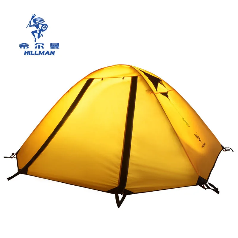 

MY2 Super Light Double Camp Tent 210x(50+140+50)x110cm RainProof With Hallway Breathable Outdoor Tent Waterproof Index>3000