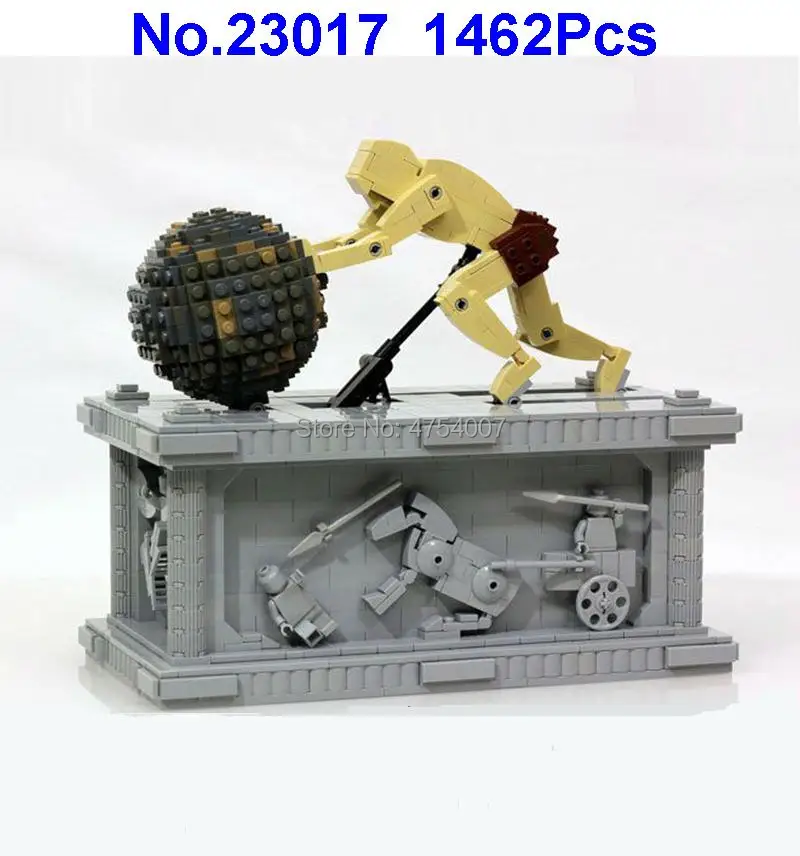 1462 шт. technic серия moc sisyphus движущийся строительный блок 1518 игрушка