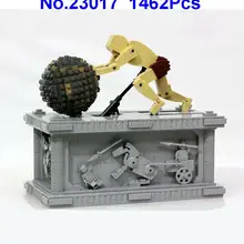 1462 шт. technic серия moc sisyphus движущийся строительный блок 1518 игрушка