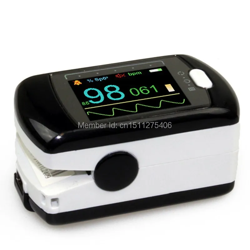 

CMS 50E Rechargeable USB oftware Medical Fingertip Pulse Oximeter,  SpO2 saturation monitor
