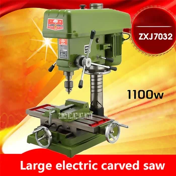 Best New Arrival ZXJ7032 Large Electric Carved Saws Multi-function Bench Drilling And Milling Machine Drilling Table 220V/380V 1.1KW