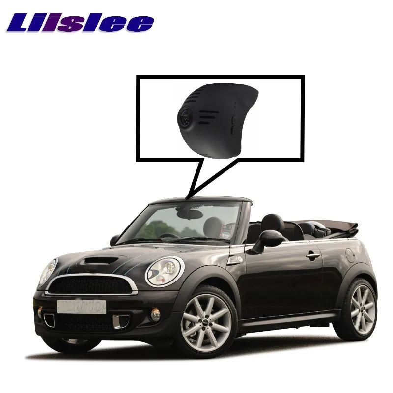 LiisLee Car Black Box WiFi DVR Dash Camera Driving Video Recorder For BMW Mini Hatch R50 R53 R56 Mini Cabrio R52 R57 2001~2015 Mini Cabrio