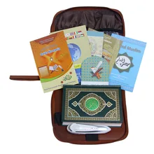 Рамадан эксклюзивная кожаная электронная ручка, читающая Коран считыватель quran плеер mp3 для обучения на арабском языке ручка 2 шт. больше скидка цена