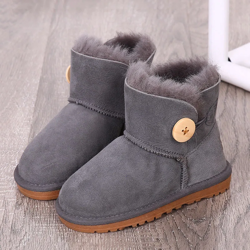 

Fashion Comfortable warm brand winter children's snow boots thick warm boys and girls shoes non-slip parent-child winter boots