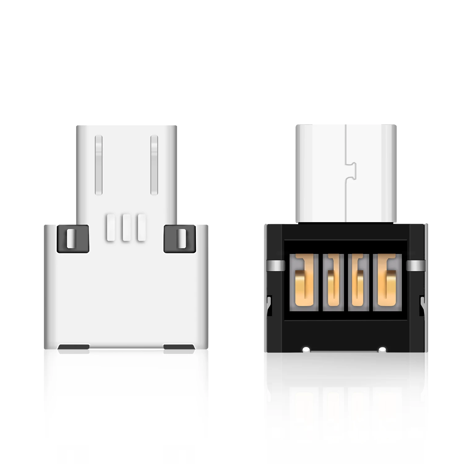 Rocketek USB к mirco USB OTG адаптер аксессуары с силиконовый чехол Разъем для samsung Xiaomi LG huawei Android телефон