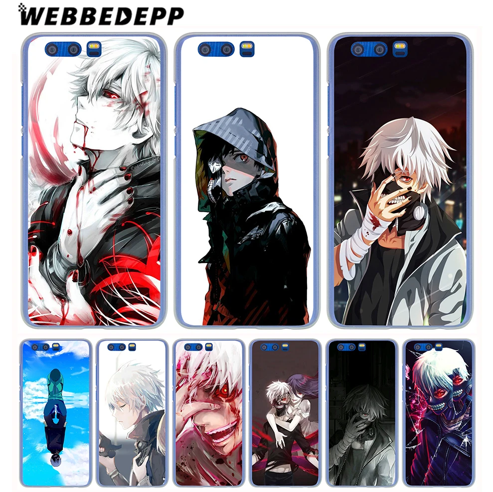 

WEBBEDEPP Japenese anime Tokyo Ghoul Phone Hard Case for Huawei Honor Play 9 8 8C 10 Lite 8X 7X 6A 7A Pro 2GB 3GB Cover
