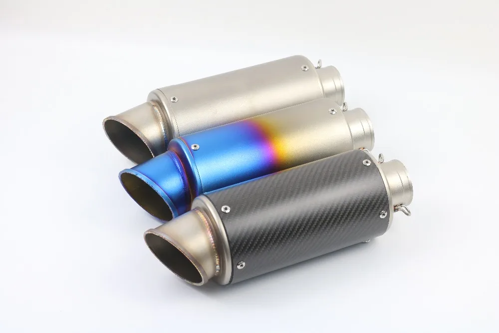 inside a motorcycle muffler