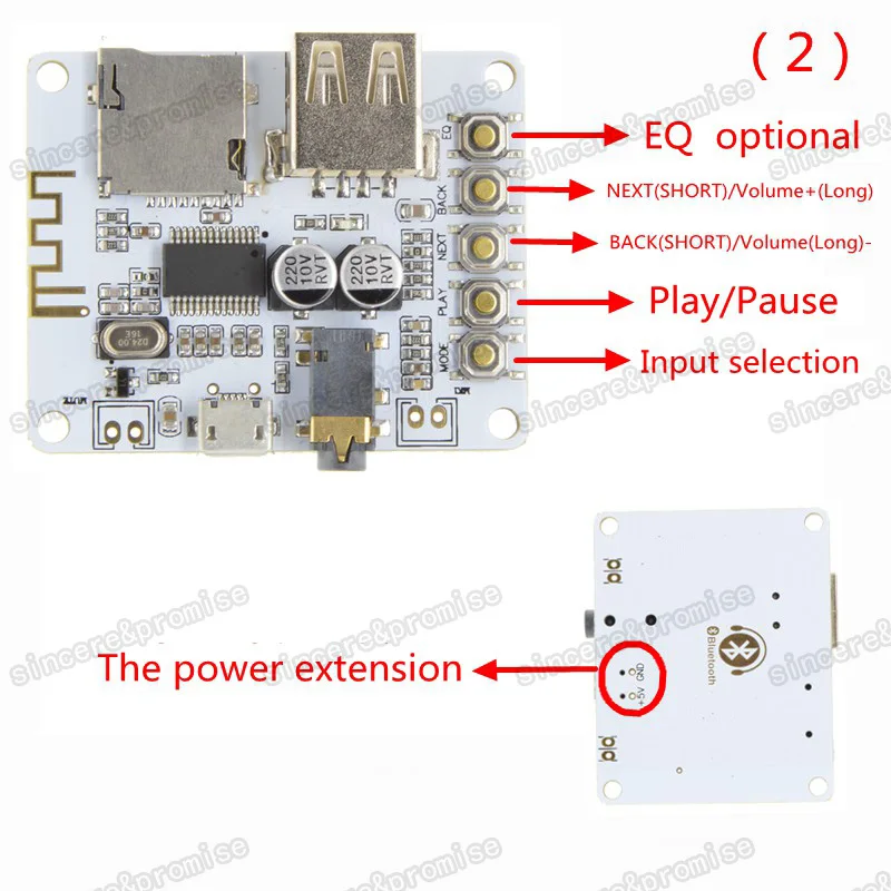 Bluetooth аудио приемник плата с USB TF слот для карты декодирования воспроизведения предусилитель выход A7-004 5 в 2,1 беспроводной стерео музыкальный модуль