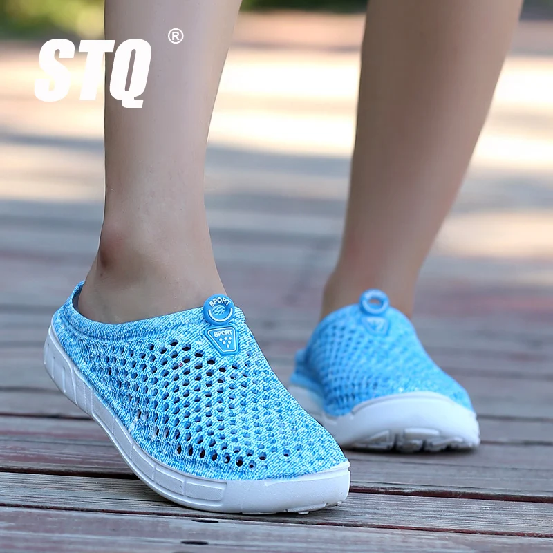 STQ summer shoes beach sandals slippers flip flops women
