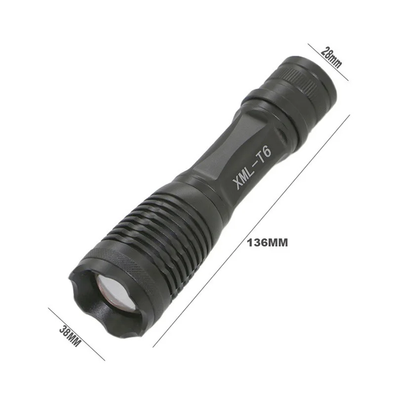 Excellent Bicycle Light 2500 Lumen 5 Mode XM-L T6 LED E17 Flashlight Bike Light Front Torch Lamp Waterproof Lanterna + Bicycle Clip Mount 2