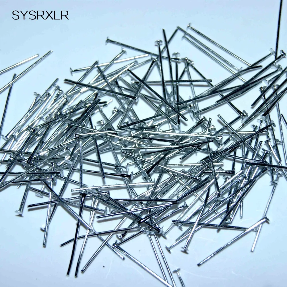 

100 Pcs. / Lot Eye Head Pins Pin 24 MM Needle Earrings Pendants Bracelets Necklaces Beads Plug Accessories Jewelry Materials