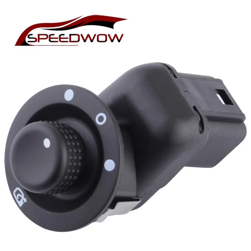 

SPEEDWOW Mirror Control Switch Adjust Knob 8200676533 For Renault Clio III Mk3 Laguna 2 Scenic Megane II Kangoo 2007-2017
