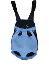 Blue Mesh Pet Dog Cat Carrier Bag Four Legs Out Free Shippping By CPAM Bag for Dog
