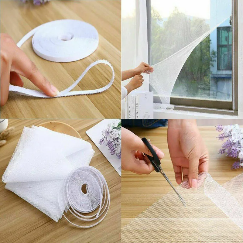 

Fly Mosquito window net mesh screen room Curtains Curtains Protector fly screen piece