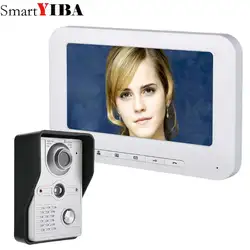 SmartYIBA 7 "видео дверной звонок видеодомофон дверь домофон ИК Ночное видение Камера дома/квартиры безопасности Системы