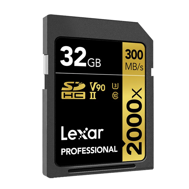 Promotion Lexar SD Card 32GB SDHC U3 Class 10 2000X UHS II cards 300MB s High 3