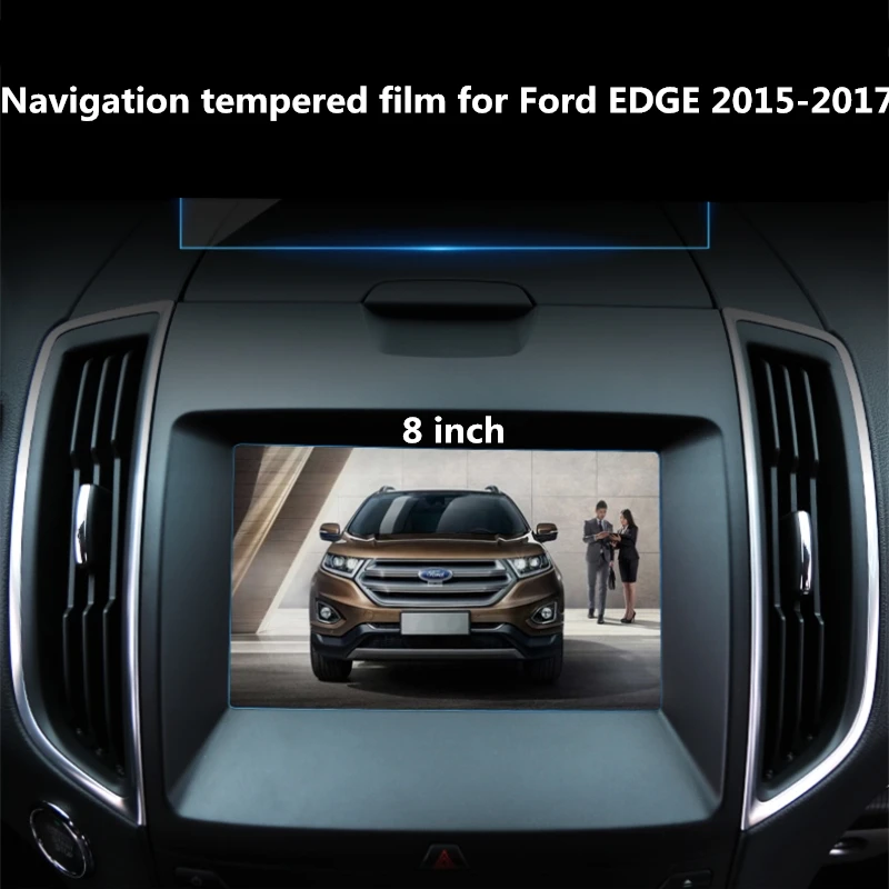 

Navigation Screen Protector Clear Tempered Ultra Hd For Ford EDGE 8 inch 2015-2019