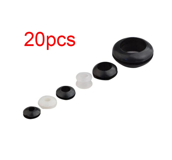 20Pcs Silicone Seal Ring Stern Shaft Bushing Waterproof Seals Spare