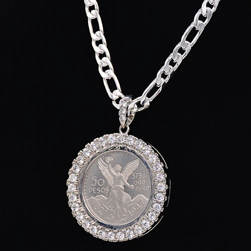 Cp01 Xukim Jewelry Gold Coin Pendant 