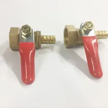 Распродажа 1/"* 8/10/12 мм шаровой клапан, латунный шаровой клапан, медный клапан, медные фитинги