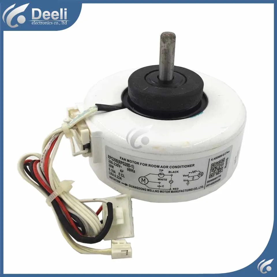 

NEW good working for Air conditioner Fan motor machine motor RPG20B (RPG20D-1) = RPG20E (RPG20D-2)