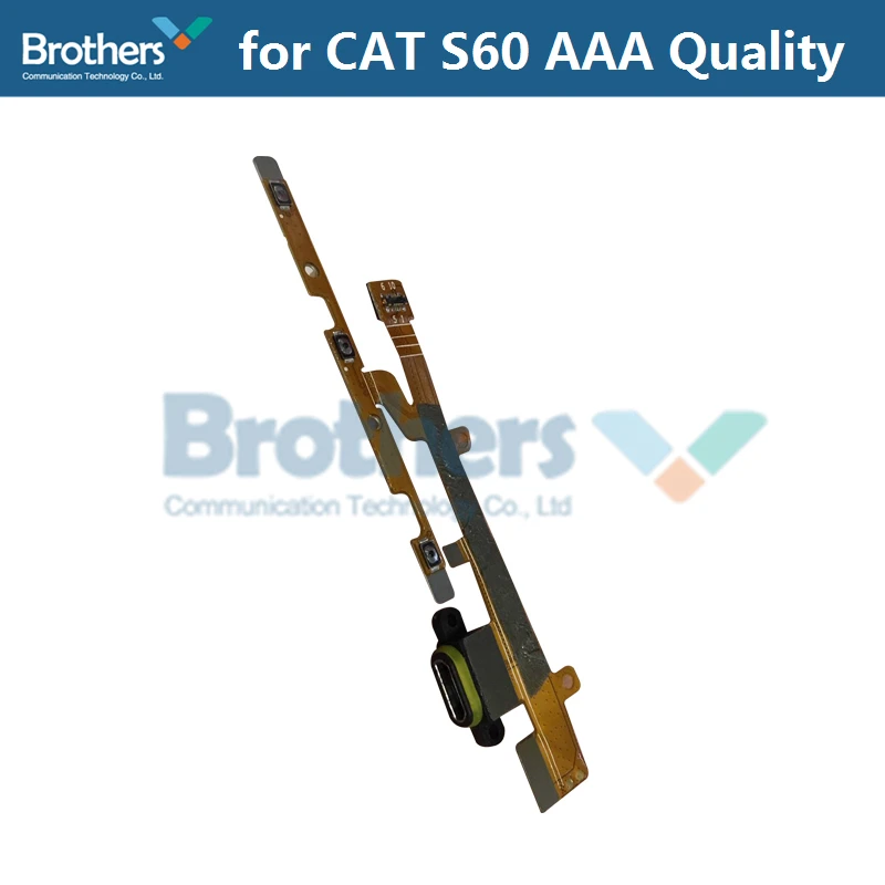 Volume Flex Cable For CAT S60 Power On Off Flex Cable for CAT S60 Mobile Phone Repair Part Replacement Part Working 1pcs AAA (5)