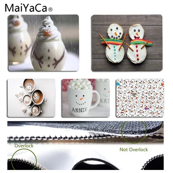 

MaiYaCa Snow Man DIY Design Pattern Game mousepad Size for 25x29CM Speed Version Gaming Mousepads