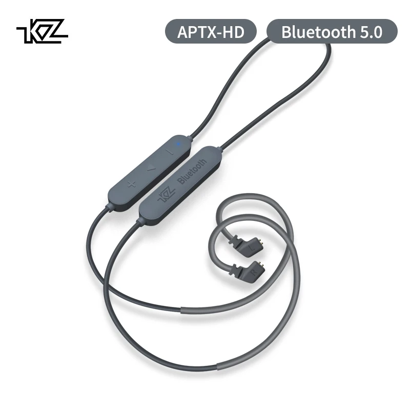 KZ Aptx 2Pin 5,0 кабель Bluetooth CSR8675 модуль Bluetooth 0,78 кабель для обновления гарнитуры для ZST ZS10 AS16 ZSN AS10 BA10 ZSR ZS10pro