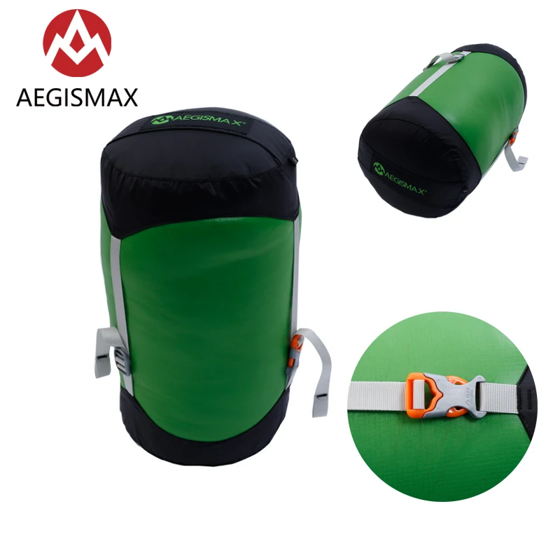 

Aegismax Goose Duck Down Sleeping Compression bag Water-Resist Storage Sack Sleeping Bag Accessories for Outdoor Camping