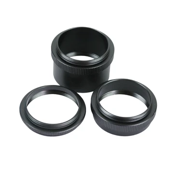 

1 Set New OOTDTY Camera Len Accessories M42 Macro Extension Tube Ring Camera Lens Adapter Metal 42mm Screw Mount Dropshipping