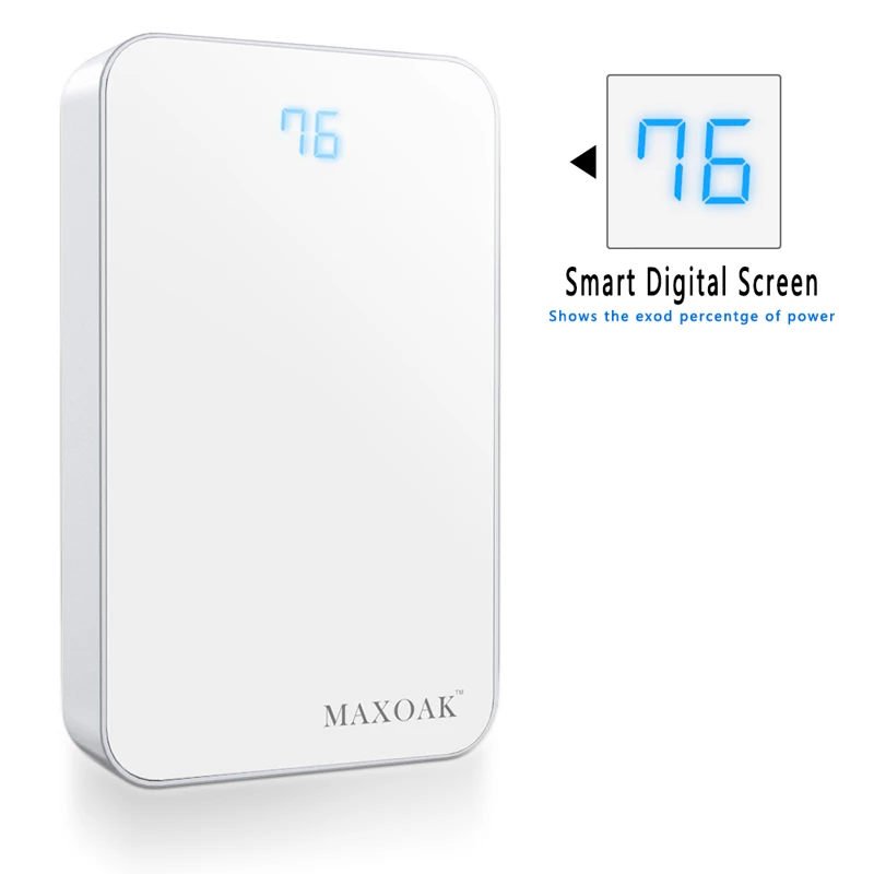 MAXOAK Dual USB power bank портативное зарядное устройство для мобильного телефона 13000mA power bank для мобильного телефона