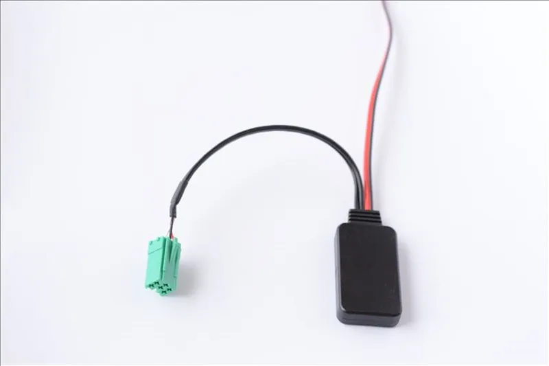 Автомобильный Aux Bluetooth модуль AUX IN аудио адаптер музыкальный приемник Мини ISO 6Pin